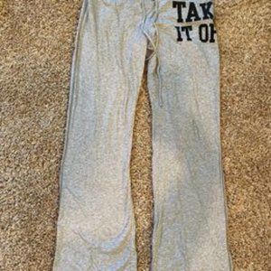 Victoria Secret PINK lightweight sweatpants/lounge pants LARGE EUC